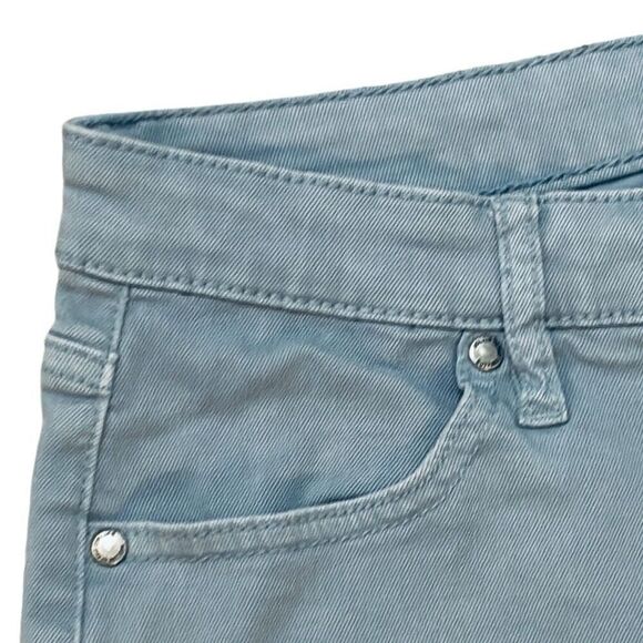 Buffalo David Bitton Havana high-rise soft stretch ankle pant light blue jeans 1 - Picture 2 of 10